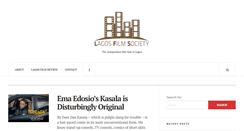 Desktop Screenshot of lagosfilmsociety.org